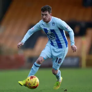 Danny Swanson in Action: Coventry City vs Port Vale, Sky Bet League One - Intense Moment at Vale Park Danny Swanson in Action: Coventry City vs Port Vale, Sky Bet League One - Intense Moment at Vale Park