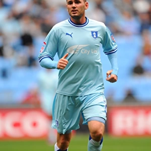 David Bell in Action for Coventry City vs Reading at Ricoh Arena (24-09-2011)