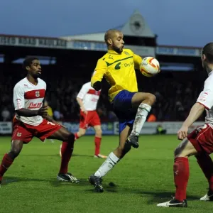 David McGoldrick Slips Past Stevenage Defenders in Coventry City's Npower League One Battle David McGoldrick Slips Past Stevenage Defenders in Coventry City's Npower League One Battle