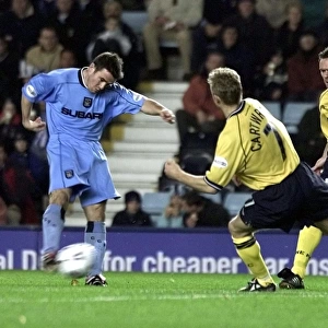 David Thompson Scores First: Coventry City vs. Preston North End in Nationwide Division One (31-10-2001)