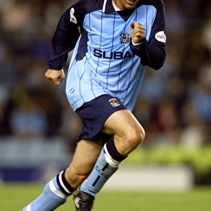 Determined Andy Morrell Shines in Coventry City's Battle Against Nottingham Forest (27-08-2003)