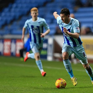 Determined Strike: Gary Madine Scores for Coventry City Against Chesterfield in Sky Bet League One at Ricoh Arena