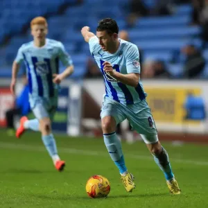 Determined Strike: Gary Madine Scores for Coventry City Against Chesterfield in Sky Bet League One at Ricoh Arena Determined Strike: Gary Madine Scores for Coventry City Against Chesterfield in Sky Bet League One at Ricoh Arena