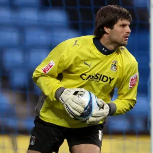 Dimitrios Konstantopoulos in Action: Coventry City vs Reading, Championship 2009 at Ricoh Arena Dimitrios Konstantopoulos in Action: Coventry City vs Reading, Championship 2009 at Ricoh Arena