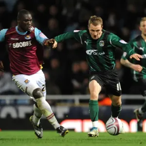 Diop vs McSheffrey: A Championship Showdown at Upton Park (West Ham United vs Coventry City, 2012) Diop vs McSheffrey: A Championship Showdown at Upton Park (West Ham United vs Coventry City, 2012)