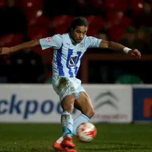 Dominic Samuel in Action: Coventry City vs Fleetwood Town - Sky Bet League One Dominic Samuel in Action: Coventry City vs Fleetwood Town - Sky Bet League One