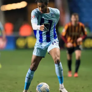 Dominic Samuel Scores the Winning Goal for Coventry City against Bradford City in Sky Bet League One at Ricoh Arena Dominic Samuel Scores the Winning Goal for Coventry City against Bradford City in Sky Bet League One at Ricoh Arena
