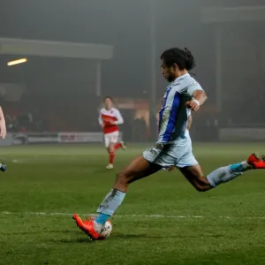 Dominic Samuel Scores the Winning Goal: Coventry City's Triumph at Fleetwood Town (Sky Bet League One) Dominic Samuel Scores the Winning Goal: Coventry City's Triumph at Fleetwood Town (Sky Bet League One)