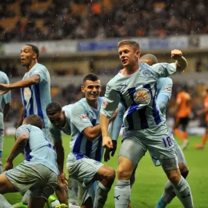 Aaron Phillips Equalizer Print - Coventry City vs Wolverhampton Wanderers Aaron Phillips Equalizer Print - Coventry City vs Wolverhampton Wanderers