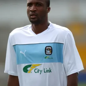 Edjenguele in Action: Coventry City vs. Bristol Rovers Pre-Season Friendly at Memorial Ground Edjenguele in Action: Coventry City vs. Bristol Rovers Pre-Season Friendly at Memorial Ground