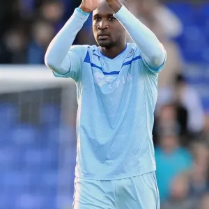 Edjenguele in Action: Coventry City vs Oldham Athletic, Npower League One - Boundary Park Edjenguele in Action: Coventry City vs Oldham Athletic, Npower League One - Boundary Park
