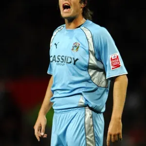 Elliott Ward vs Manchester United: Coventry City's Brave Stand at Old Trafford - Carling Cup Third Round (September 26, 2007) Elliott Ward vs Manchester United: Coventry City's Brave Stand at Old Trafford - Carling Cup Third Round (September 26, 2007)