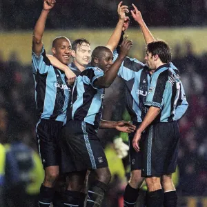 Classic Match Prints: 28th December 1997 - FA Carling Premiership - Coventry City v Manchester United