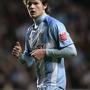 FA Cup Fifth Round Replay: Aron Gunnarsson's Determined Performance for Coventry City Against Blackburn Rovers