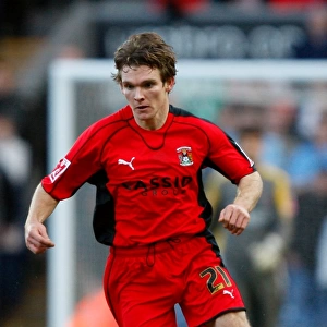 FA Cup Third Round: Jay Tabb of Coventry City at Ewood Park Against Blackburn Rovers (05-01-2008)
