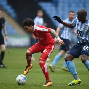 Fortune vs Ormonde-Ottewill: A Riveting Showdown in Sky Bet League One between Coventry City's Marc-Antoine Fortune and Swindon Town's Brandon Ormonde-Ottewill (2015-16)