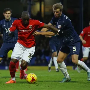 Fortune vs Thompson: A Sky Bet League One Rivalry - Coventry City's Marc-Antoine Fortune Clashes with Southend United's Adam Thompson Fortune vs Thompson: A Sky Bet League One Rivalry - Coventry City's Marc-Antoine Fortune Clashes with Southend United's Adam Thompson