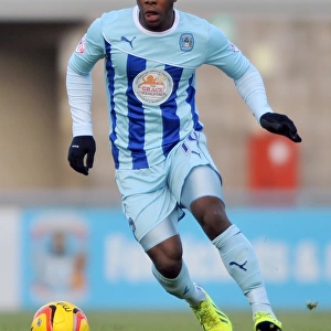 Franck Moussa in Action: Coventry City vs. Tranmere Rovers, Sky Bet League One (November 23, 2013)