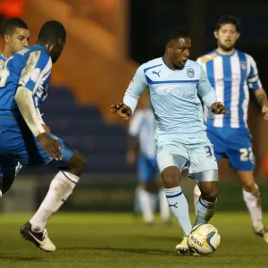 Franck Moussa in Action: Coventry City vs Colchester United, Npower League One, Weston Homes Community Stadium (2011-2012) Franck Moussa in Action: Coventry City vs Colchester United, Npower League One, Weston Homes Community Stadium (2011-2012)