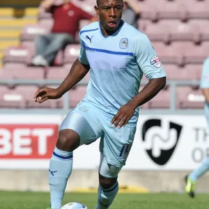 Franck Moussa Scores for Coventry City Against Bristol City in Sky Bet League One at Sixfields Stadium (August 11, 2013) Franck Moussa Scores for Coventry City Against Bristol City in Sky Bet League One at Sixfields Stadium (August 11, 2013)
