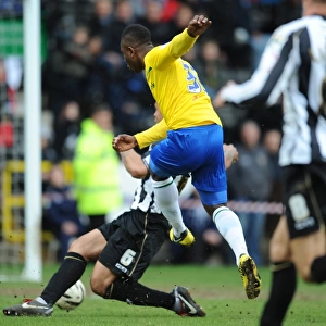Franck Moussa Scores Coventry City's Equalizer at Notts County (April 27, 2013)