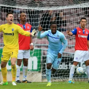 Franck Moussa Scores Coventry City's Second Goal Against Gillingham in Sky Bet League 1 (September 15, 2013) Franck Moussa Scores Coventry City's Second Goal Against Gillingham in Sky Bet League 1 (September 15, 2013)