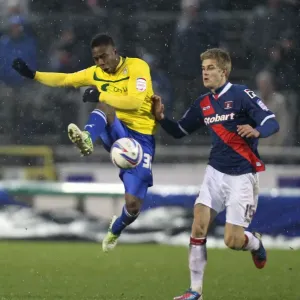 Franck Moussa's Aerial Mastery: Coventry City vs Carlisle United (Brunton Park, 13-01-2013) Franck Moussa's Aerial Mastery: Coventry City vs Carlisle United (Brunton Park, 13-01-2013)