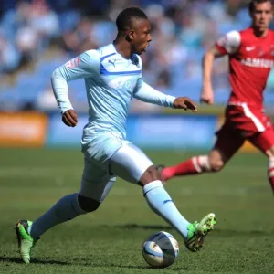 Franck Moussa's Charging Run at Leyton Orient's Defense - Coventry City vs Leyton Orient, Npower Football League One, Ricoh Arena (2013) Franck Moussa's Charging Run at Leyton Orient's Defense - Coventry City vs Leyton Orient, Npower Football League One, Ricoh Arena (2013)