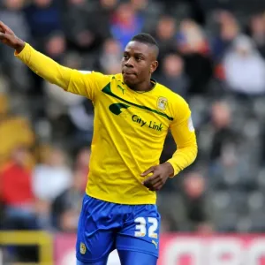 Franck Moussa's Thrilling Goal: Coventry City's Victory Celebration vs. Notts County (Npower League One, Meadow Lane) Franck Moussa's Thrilling Goal: Coventry City's Victory Celebration vs. Notts County (Npower League One, Meadow Lane)