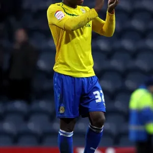 Frank Moussa in Action: Coventry City vs. Preston North End, Football League One (January 26, 2013) Frank Moussa in Action: Coventry City vs. Preston North End, Football League One (January 26, 2013)