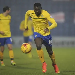 Frank Nouble in Action: Coventry City vs Colchester United, Sky Bet League One Frank Nouble in Action: Coventry City vs Colchester United, Sky Bet League One