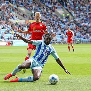 Frank Nouble's Determined Performance: Coventry City vs Crewe Alexandra, Sky Bet League One, Ricoh Arena