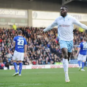 Frank Nouble's Thrilling Goal Celebration: Coventry City in Sky Bet League One Victory over Chesterfield Frank Nouble's Thrilling Goal Celebration: Coventry City in Sky Bet League One Victory over Chesterfield