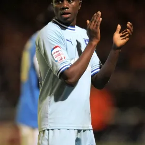 Gael Bigirimana in Action: Coventry City vs. Peterborough United, Npower Championship (December 2011)