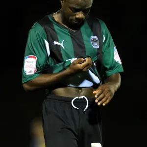 Gael Bigirimana in Action: Coventry City's Carling Cup Victory at Bury's Gigg Lane (August 9, 2011) Gael Bigirimana in Action: Coventry City's Carling Cup Victory at Bury's Gigg Lane (August 9, 2011)