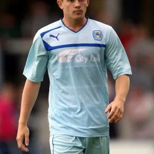 Garon Phillips in Action: Coventry City's Pre-Season Friendly Against Hinckley United at De Montfort Park Garon Phillips in Action: Coventry City's Pre-Season Friendly Against Hinckley United at De Montfort Park