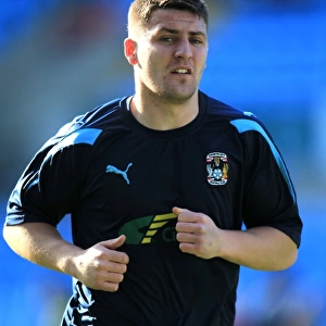 Gary Deegan in Action for Coventry City Against Barnsley (25-02-2012, Ricoh Arena)