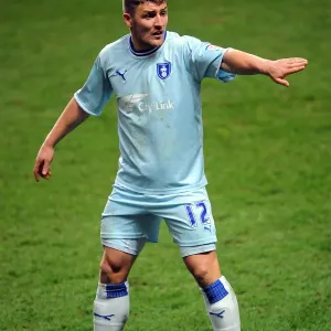 Gary Deegan in Action for Coventry City Against Crystal Palace (Npower Championship, 06-03-2012, Ricoh Arena)