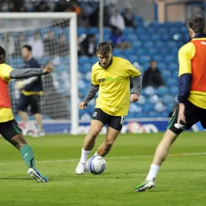 Gary Deegan of Coventry City FC Focuses Before Npower Championship Clash Against Leeds United at Elland Road Gary Deegan of Coventry City FC Focuses Before Npower Championship Clash Against Leeds United at Elland Road