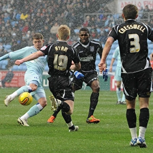 npower Football League Championship Jigsaw Puzzle Collection: 04-02-2012 v Ipswich, Ricoh Arena
