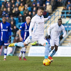 Gary Madine Scores the Penalty: Coventry City's Triumph over Gillingham (Skybet League One)