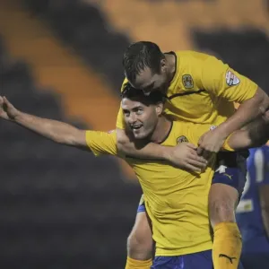 Gary Madine's Thrilling Goal Celebration: Coventry City vs Colchester United (Sky Bet League One) Gary Madine's Thrilling Goal Celebration: Coventry City vs Colchester United (Sky Bet League One)