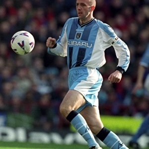 Gary McAllister Leads Coventry City at Villa Park in FA Carling Premiership Clash (1999)