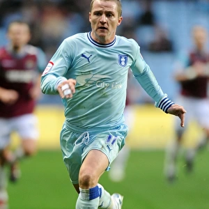 Gary McSheffrey in Action for Coventry City vs. West Ham United (Npower Championship, 19-11-2011, Ricoh Arena)
