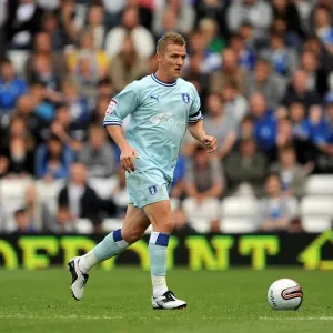 Gary McSheffrey of Coventry City Faces Off Against Birmingham City in Npower Football League Championship