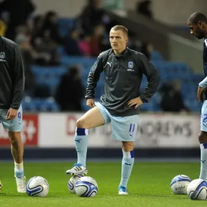 Gary McSheffrey of Coventry City Gears Up for Npower Championship Battle against Millwall at The Den Gary McSheffrey of Coventry City Gears Up for Npower Championship Battle against Millwall at The Den