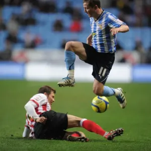 Gary McSheffrey vs. Dean Hammond: FA Cup Third Round Showdown at Coventry City's Ricoh Arena (07-01-2012 v Southampton) Gary McSheffrey vs. Dean Hammond: FA Cup Third Round Showdown at Coventry City's Ricoh Arena (07-01-2012 v Southampton)