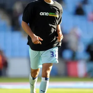 Gearing Up: Conor Thomas Pre-Game Ritual at Coventry City vs Burnley (Npower Championship, 22-10-2011, Ricoh Arena) Gearing Up: Conor Thomas Pre-Game Ritual at Coventry City vs Burnley (Npower Championship, 22-10-2011, Ricoh Arena)