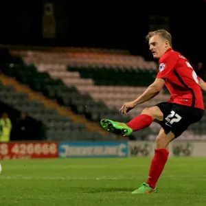 George Thomas Scores the Decisive Penalty: Coventry City Advances in Johnstones Paint Trophy against Yeovil Town George Thomas Scores the Decisive Penalty: Coventry City Advances in Johnstones Paint Trophy against Yeovil Town