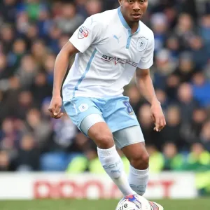 Grant Ward in Action: Coventry City vs Chesterfield, Sky Bet League One at Proact Stadium Grant Ward in Action: Coventry City vs Chesterfield, Sky Bet League One at Proact Stadium